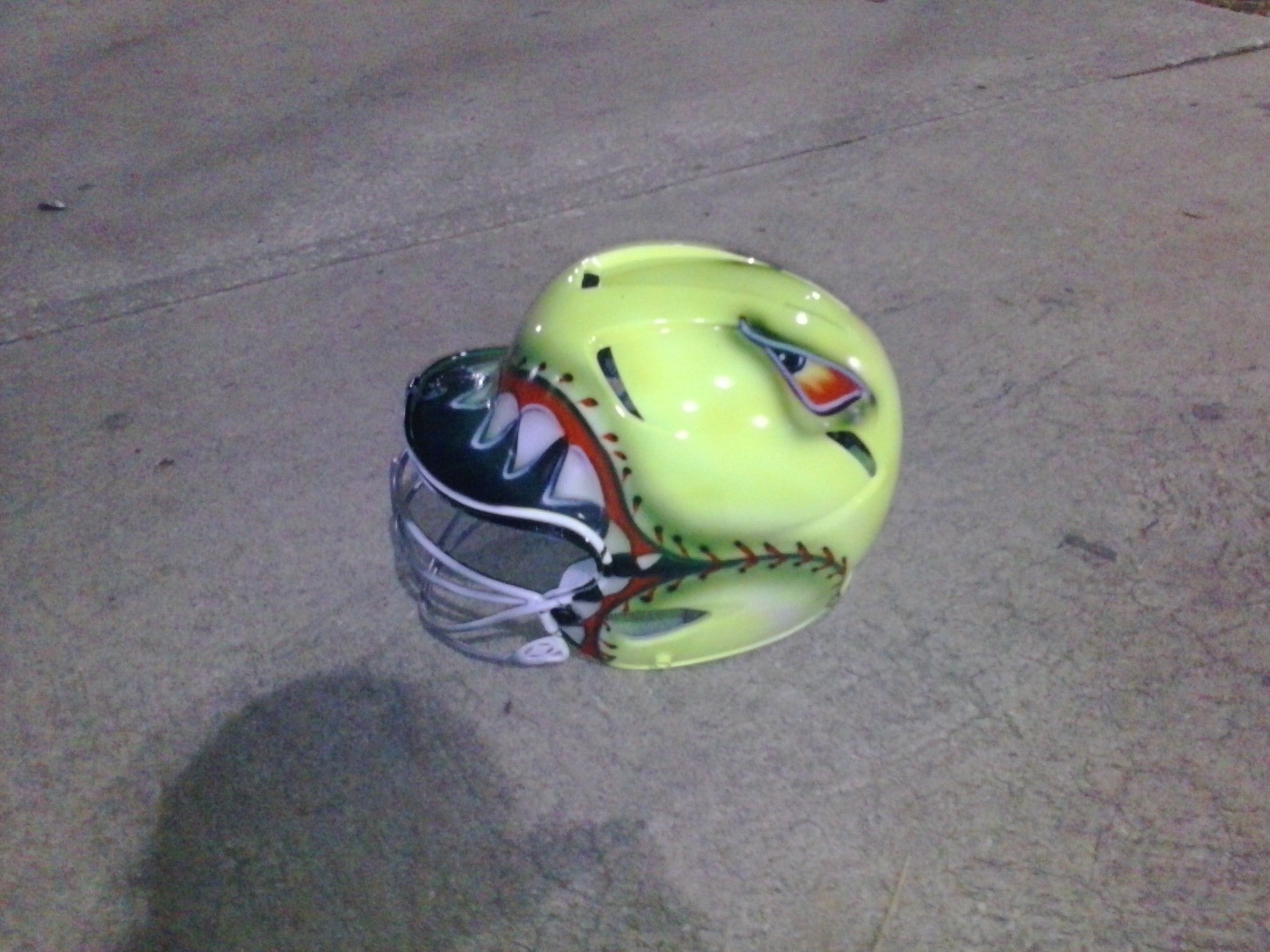 Aggressive Softball Wrap ABC AIRBRUSH